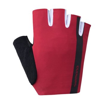 SHIMANO - Guantes Cortos Value HF - Rojo