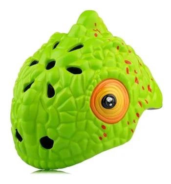 KUEST - Casco Infantil Animal - Camaleón 2